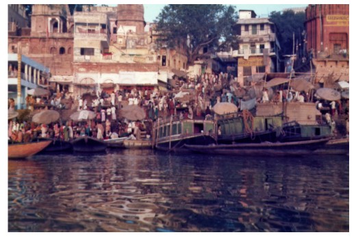 On the Ganges at Benares.