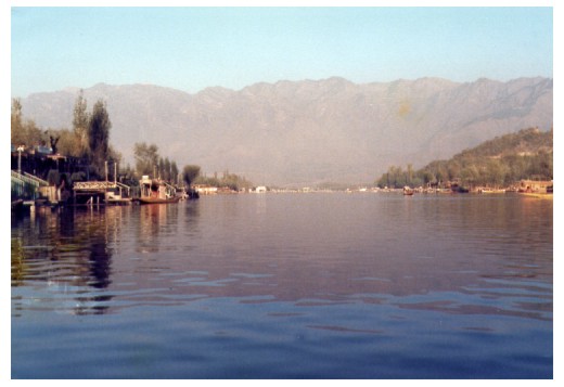 Dal Lake at Srinigar.