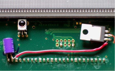 Alternative location for a separate regulator feeding the HCU04 in the SB3.