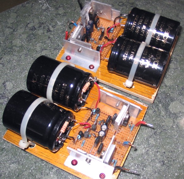 Discrete regulator designed by Pedja Rogic.