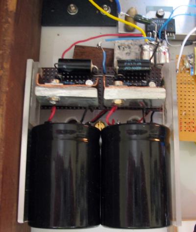 Regulated PSU in Gainclone amplifier