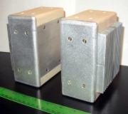 Dave Chnowski's Gainclone monoblocks.