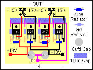 'Secondary' voltage regulation stage