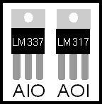 Voltage regulator pins