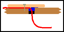 Cable exit through cabinet top